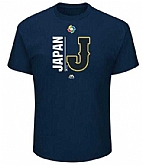 Japan Baseball Majestic 2017 World Baseball Classic Authentic Collection Team Icon T-Shirt Navy,baseball caps,new era cap wholesale,wholesale hats
